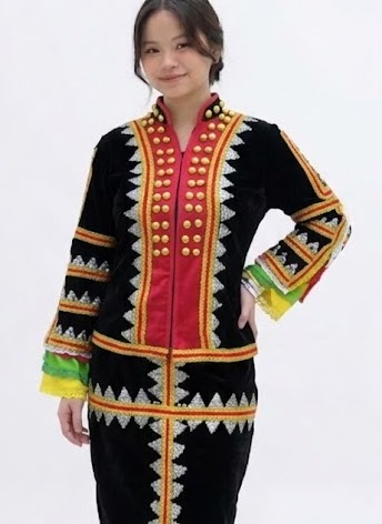Traditional Costume Dusun Tindal (Sinipak)