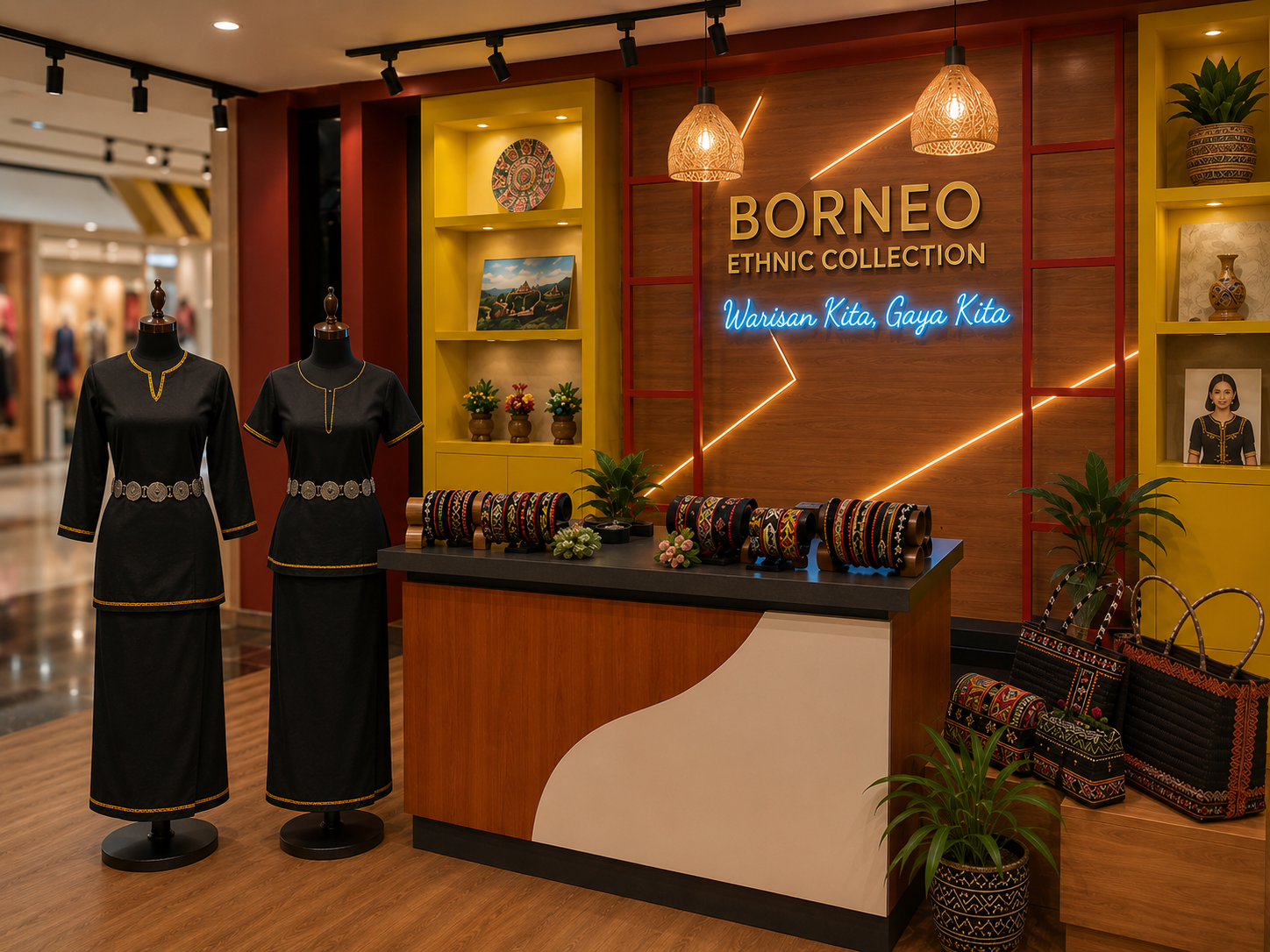 Borneo Ethnic Collection storefront